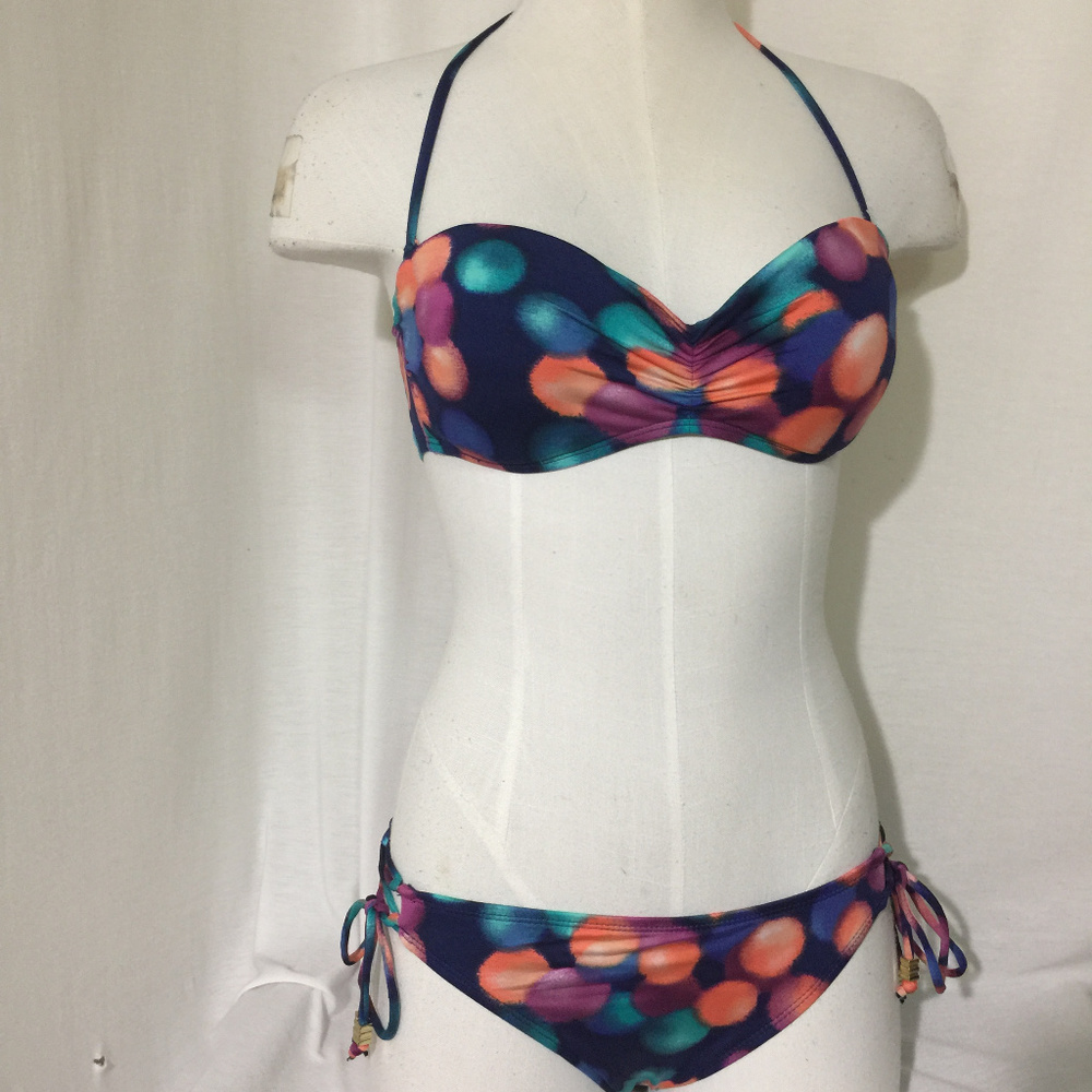 Bikini Push Up Criss Cross Back